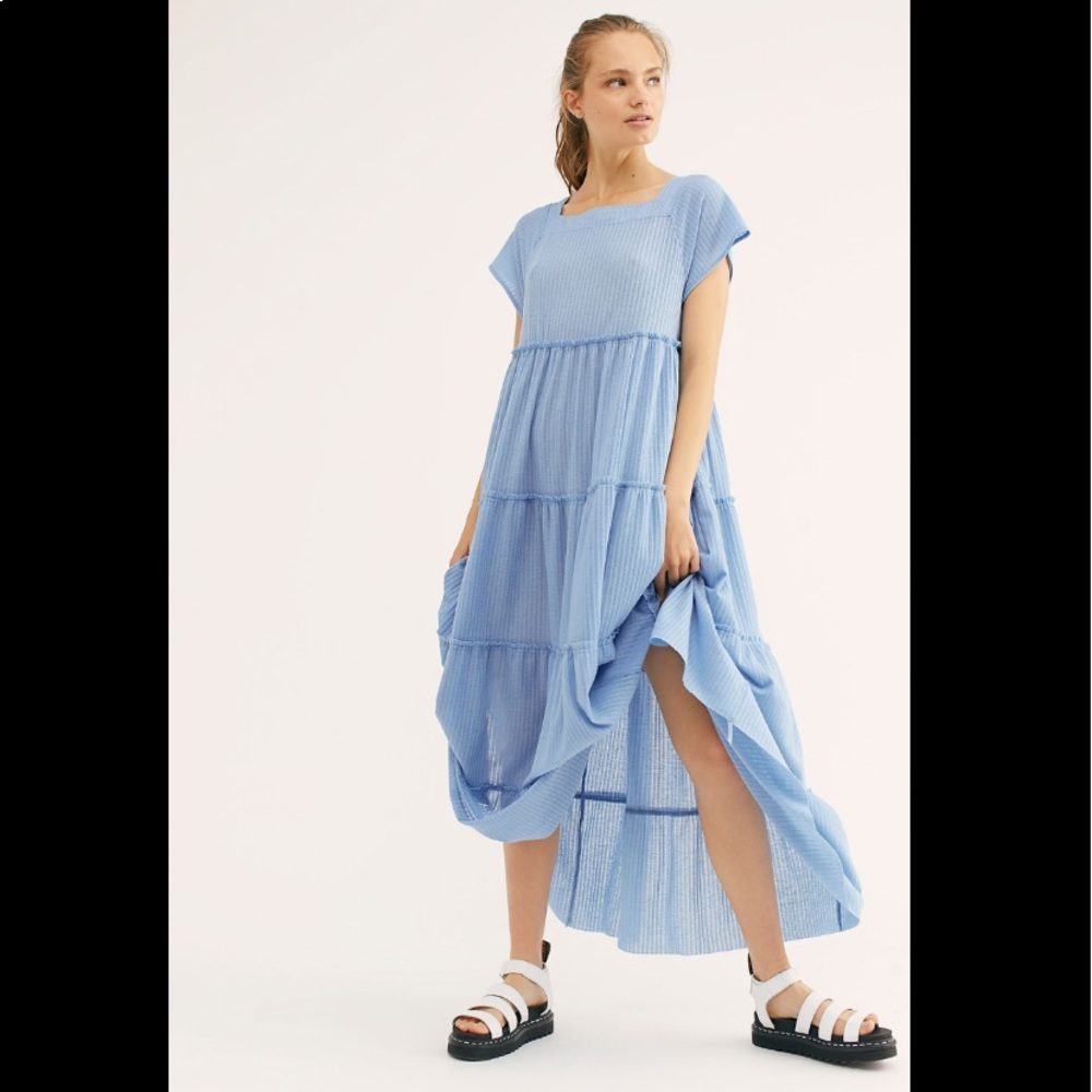 Free People Beach Saltwater Maxi dress S